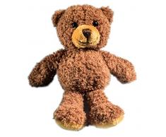 Schaffer 3539 Magnet Tom Teddy Doudou 12 cm, Marron, Multicolore