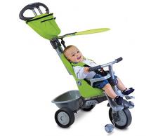 Taldec - Smart-trike - 1960000 - Tricycle - Récliner 4 en 1 - Vert