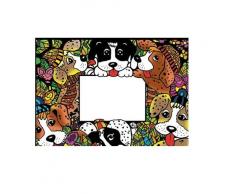 Colorvelvet 37 x 28 cm Cadre Photo Cagnolini (Multicolore)