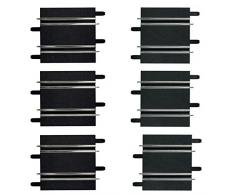 Carrera Go!!! Carrera Digital 143 - 20061658 - Véhicule Miniature et Circuit - Pièce Détachée - Droites Courtes 10,0 cm/11,4 cm - 3 Each