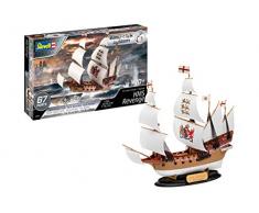 Revell Easy Click System 05661 Bateau à Construire HMS Revenge, échelle 1/350 Maquette, Clair