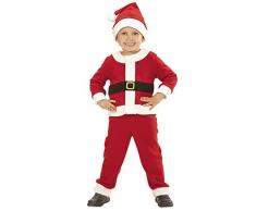 Widmann Déguisement de père Noël pour garçon 98 cm Père Noël Crèche de Noël Fancy Dress