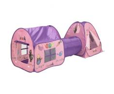 Partner Jouet - A0002007 - Jeu de Plein Air et Sport - Tente de Jeux 3 en 1 Barbapapa