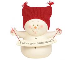 Enesco 6004253 Suspension Noel, résine, Multicolore, Taille Unique