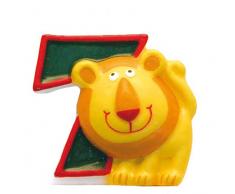 amscan - 551797 - Bougie Chiffre 7 Safari