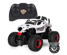 Monster Jam - 6044951 - Jouet enfant - RC Monster Mutt Dalmatian - Véhicule échelle 1:24 - Voiture radiocommandée