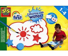 SES Creative - My First - Tableau spécial pour Peinture à Eau - version anglaise