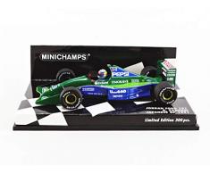 Minichamps- Voiture Miniature de Collection, 410910332, Vert/Bleu