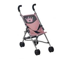 Kiddoo Jeux pour enfants - Poussette Pm Couronne Gris Rose