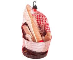 moses 18001 – Kit de Cuisine en Acier Inoxydable, 19 pièces