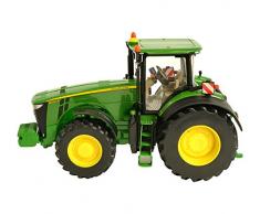 TOMY BRITAINS - Tracteur John Deere 8400 R pour Adultes 43174, Tracteur Agricole, Modèle à lEchelle 1/32, Réplique Adaptée aux Enfants de 3 ans+, Multicolore