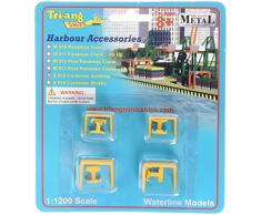 TRI-ANG Triang Ensemble de boîtes de Rangement Bleu