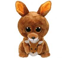 Ty - TY37160 - Beanie Boos - Peluche Kipper le Kangourou 23 cm