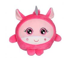 Gipsy Squishimals Licorne Peluche, 70847, Rose, 32 cm