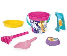 Wader 76237 My Little Pony Ensemble de 6 pièces avec Seau et salière Multicolore