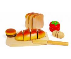 Small foot company - 7120 - Jeu Dimitation - Cuisine - Pain À Découper