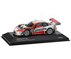 CMR- Voiture Miniature de Collection, CMRGT001, Blanc/Rouge/Noir