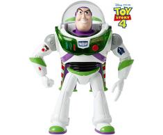 Disney Pixar Toy Story 4 Figurine Buzz LÉclair Décollage Express, lumières et sons uniquement, pour rejouer les scènes du nouveau film, jouet pour enfant, GGH41