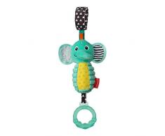 Infantino- Hochet grelot Elephant avec Anneau à mordiller, 216562