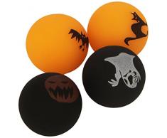 Rubies Lot de 4 Boules de Noël Halloween