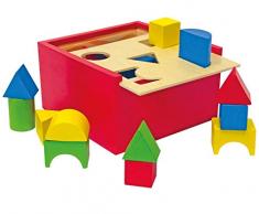 Woodyland 16 x 16 cm didactique Toys Trieur de Forme Box (20 pièces)