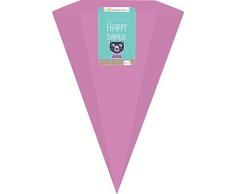 Avenue Mandarine KC001O - Un boite Happy surprise avec 1 guirlande de papier, 1 personnage en carton, des papiers origami 10x10 cm, 1 carnet et 1 carte à colorier 6x8 cm, modèle fille aléatoire