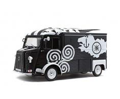 Solido- Voiture Miniature de Collection, 1804812, Noir/Blanc