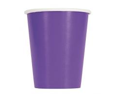 Unique Party Lot de 14 gobelets en Papier Vert Fluo 9 oz