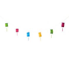 Amscan International 221047 3.6 m X 26 cm hawaïen Tiki Island Lanterne Guirlande