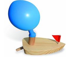 Vilac - 2906 - Jeux et Jouets en Bois - Bateau ballon