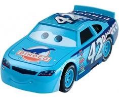 Disney Pixar Cars Petite Voiture Cal Weathers Dinoco Bleu Clair, Jouet pour Enfant, Dxv58