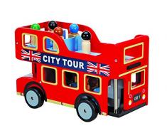 Toyland Tl14040 en Bois London Bus Jouet