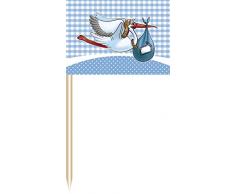 Folat- Guirlande, 09070, Bleu Clair