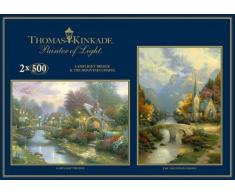Gibsons Puzzle – Pont de Lampe de Poche et de Montagne Chapelle (2 x 500 pièces)