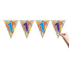 Folat Neu Guirlande Birthday Blocks 1, 6 m, 1 STK.