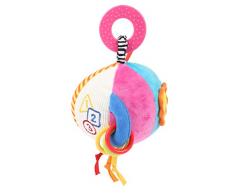 Small Foot 11425 Peluche coloré, bébé hochet, Ballon dactivité, Jouet pour Tout-Petits, Multicolore