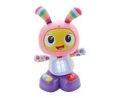 Fisher-Price Mon Amie Beba le Robot jouet bébé déveil avec 3 modes de jeu, version espagnole, 9 mois et plus, FBC99