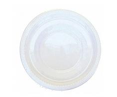 Amscan International 552286–08 Plastique solide Bol, Blanc, 355 ml