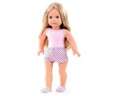 Gotz - 1490365 - Poupée Precious Day Girl à Habiller - 46 cm - avec Cheveux blonds et Yeux Bleus endormis - Convient aux Enfants de 3 Ans et Plus