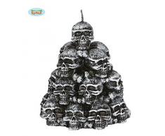 Guirca Fiestas GUI19930 Bougie tête de Mort 10 cm
