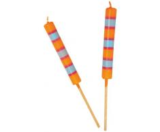 Partner Jouet - A1100291 - Ameublement et Décoration - 4 Bougies sur Pique