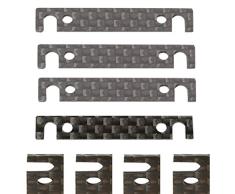 Team Associated ae31629 – tc6.2 Plaquette de rondelle pour Support Bras de Suspension Broches (4)