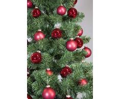 Riffelmacher 69581 Boules de Noël en Verre 31 pièces Rouge