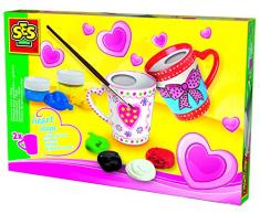 SES - 00339 - Kit De Loisirs Créatifs - Peinture Porcelaine + Mug