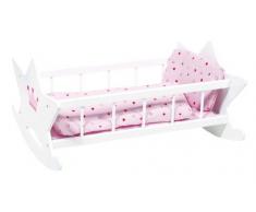 Goki - 2040732 - Mobilier De Poupée - Berceau avec Literie