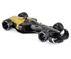 Norev- Renault R.S. 2027 Vision-Salon de Shanghai 2017 Voiture Miniature de Collection, 517962, Noir/Jaune Métal