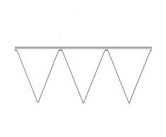 Givi Italia 54000 Plastique fanions MT 10, Blanc