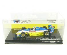 Minichamps- Voiture Miniature de Collection, 517894302, Blanc/Bleu/Jaune