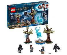 LEGO- Expecto Patronum, Set avec Cerf Patranus et 4 Figurines Inspiré du Film Harry Potter et Le Prisonnier dAzkaban Jeu dAssemblage, 75945, Multicolore