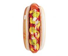 INTEX Matelas gonflable Hot dog gonflable 180x89cm